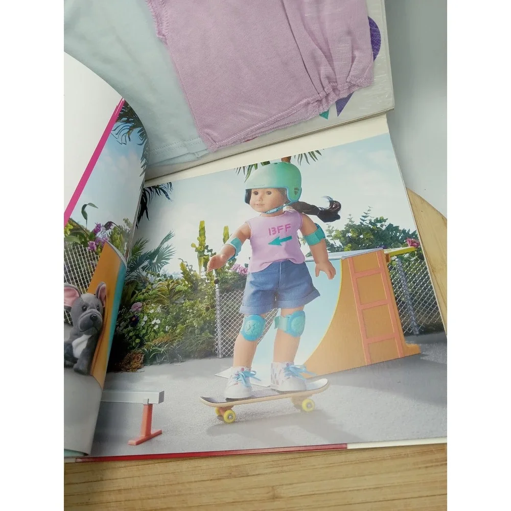 AMERICAN‎ GIRL DOLL FRIENDSHIP TEES DESIGNS BFFS CRAFTING BOOK-ARTS-HOBBIES-NEW